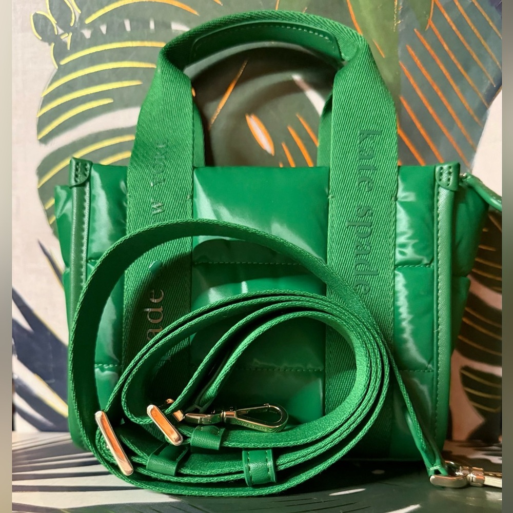 kate spade ♠️ Kip Puffy Mini Crossbody Tote NWT